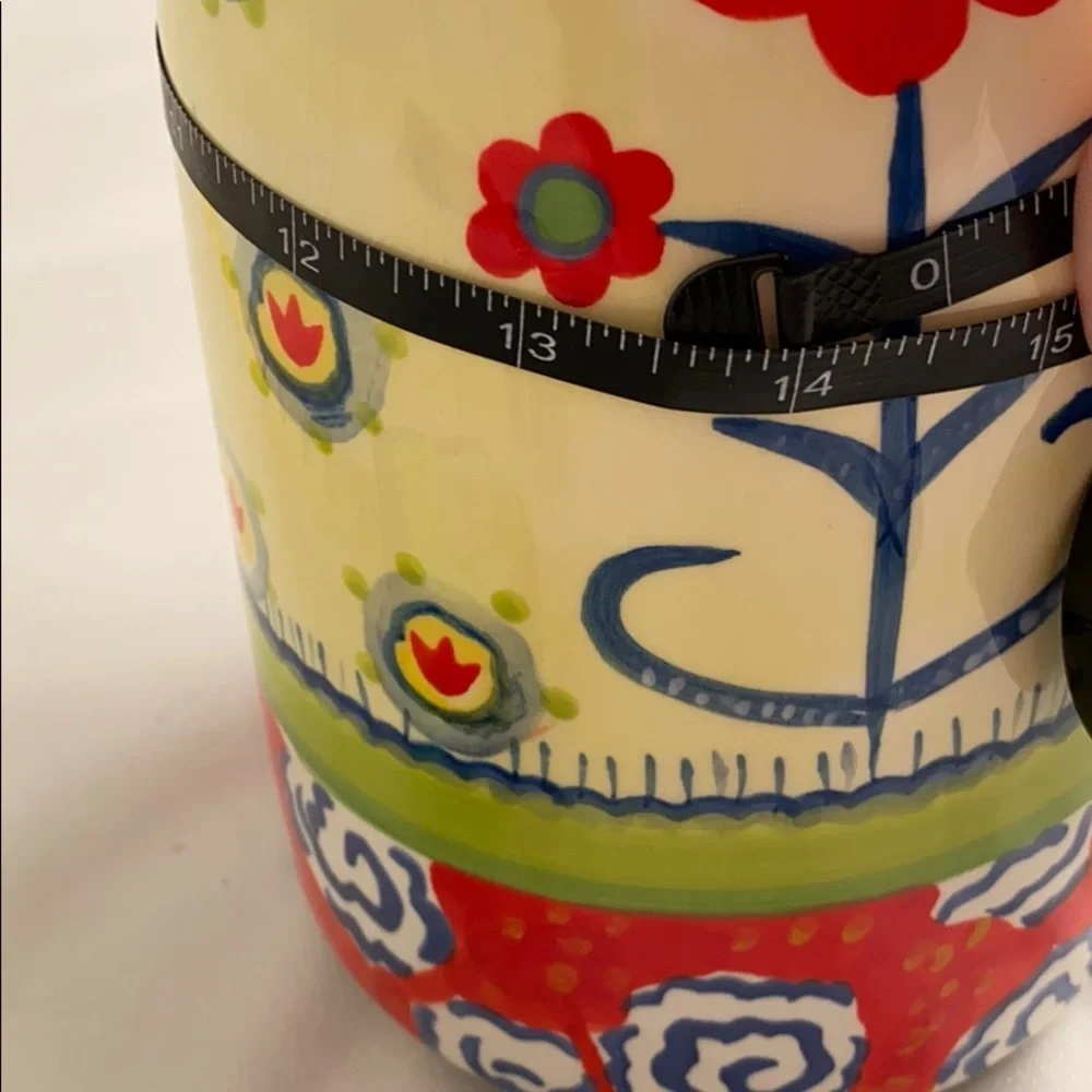Kimberly Hodges Cupcakes and Cartwheels multicolor pitcher